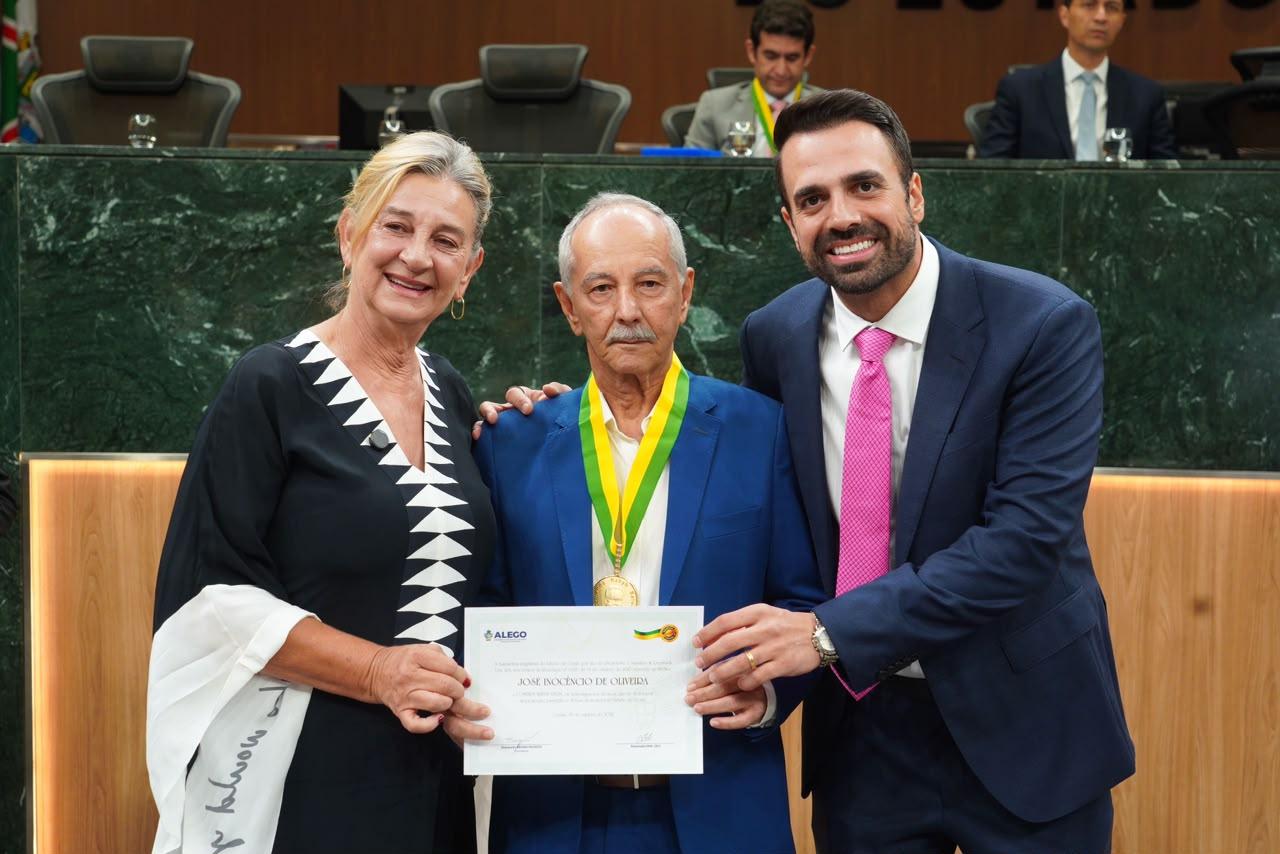 Momento da premiação